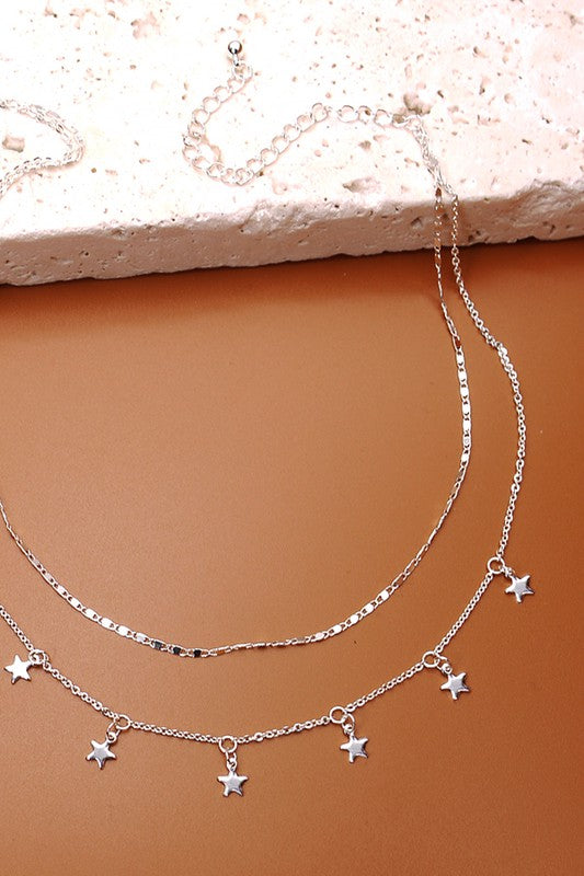 Silver Star necklace