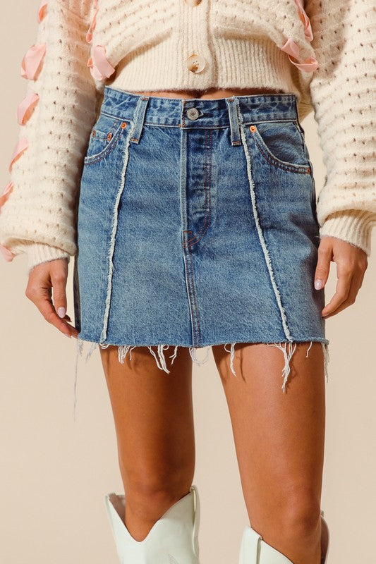 Denim Skirt
