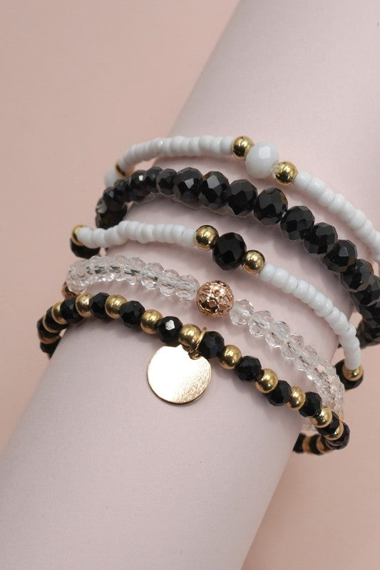 Layered bracelet stack
