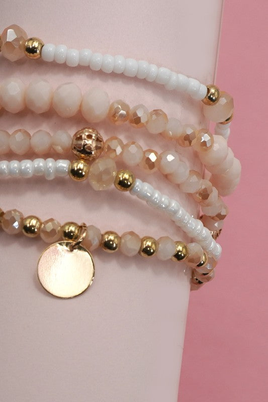 Layered bracelet stack