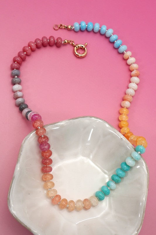 Beaded necklaces