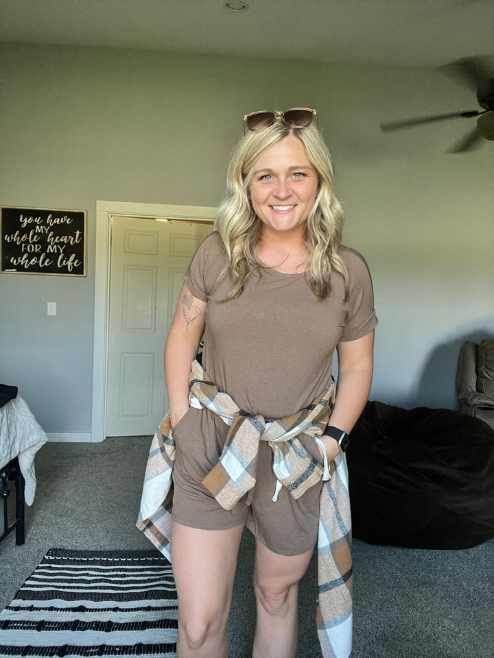 Mocha Romper