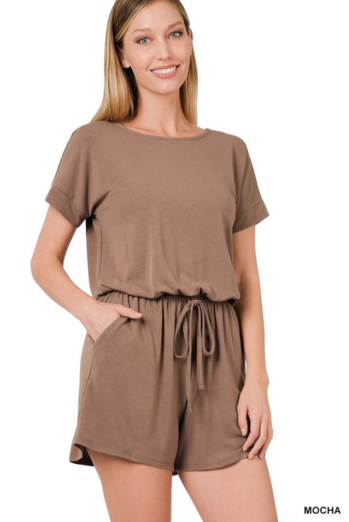 Mocha Romper